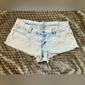 A&F Cutoff Shorts - light wash, size 10/30, like new.